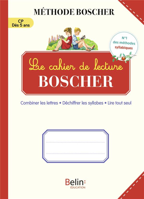 LE CAHIER DE LECTURE BOSCHER (N.E. 2024)