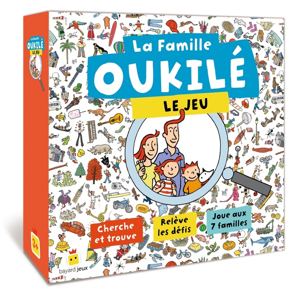 LA FAMILLE OUKILE LE JEU - CHERCHE ET TROUVE - RELEVE LES DEFIS - JOUE AUX 7 FAMILLES