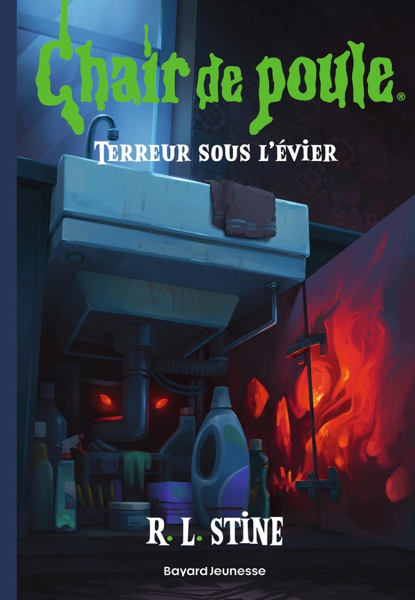 CHAIR DE POULE , TOME 12 - TERREUR SOUS L'EVIER