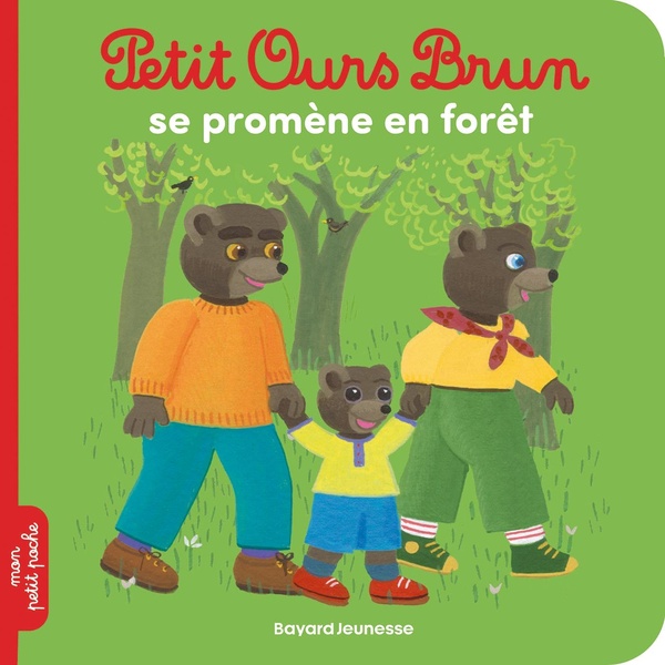 PETIT OURS BRUN SE PROMENE EN FORET - DES 2 ANS