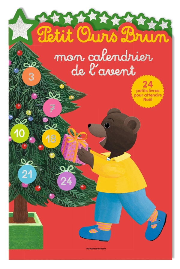 PETIT OURS BRUN - CALENDRIER DE L'AVENT - DES 2 ANS