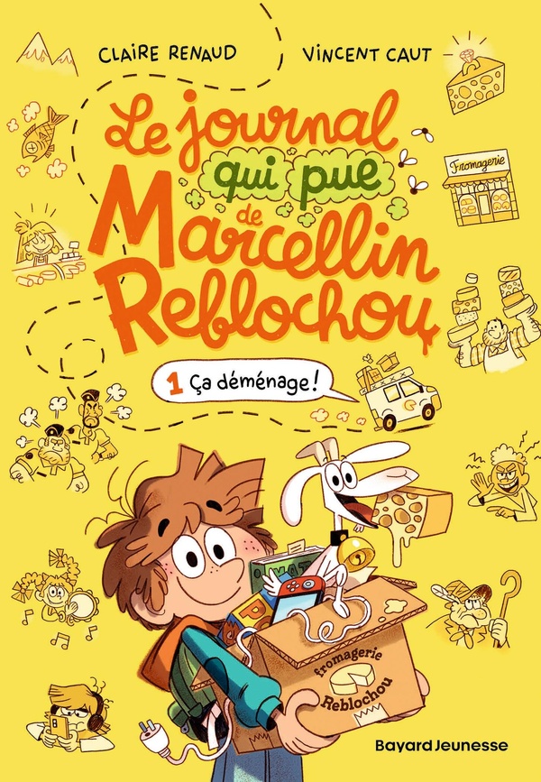 LE JOURNAL QUI PUE DE MARCELLIN REBLOCHOU, TOME 01 - CA DEMENAGE !
