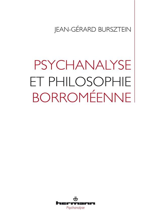 PSYCHANALYSE ET PHILOSOPHIE BORROMEENNE