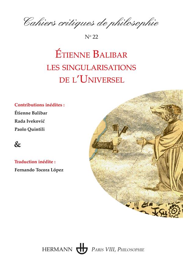 CAHIERS CRITIQUES DE PHILOSOPHIE N  22