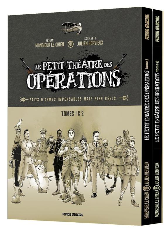 LE PETIT THEATRE DES OPERATIONS - PETIT THEATRE DES OPERATIONS (LE) - COFFRET TOMES 01 ET 02 - FAITS