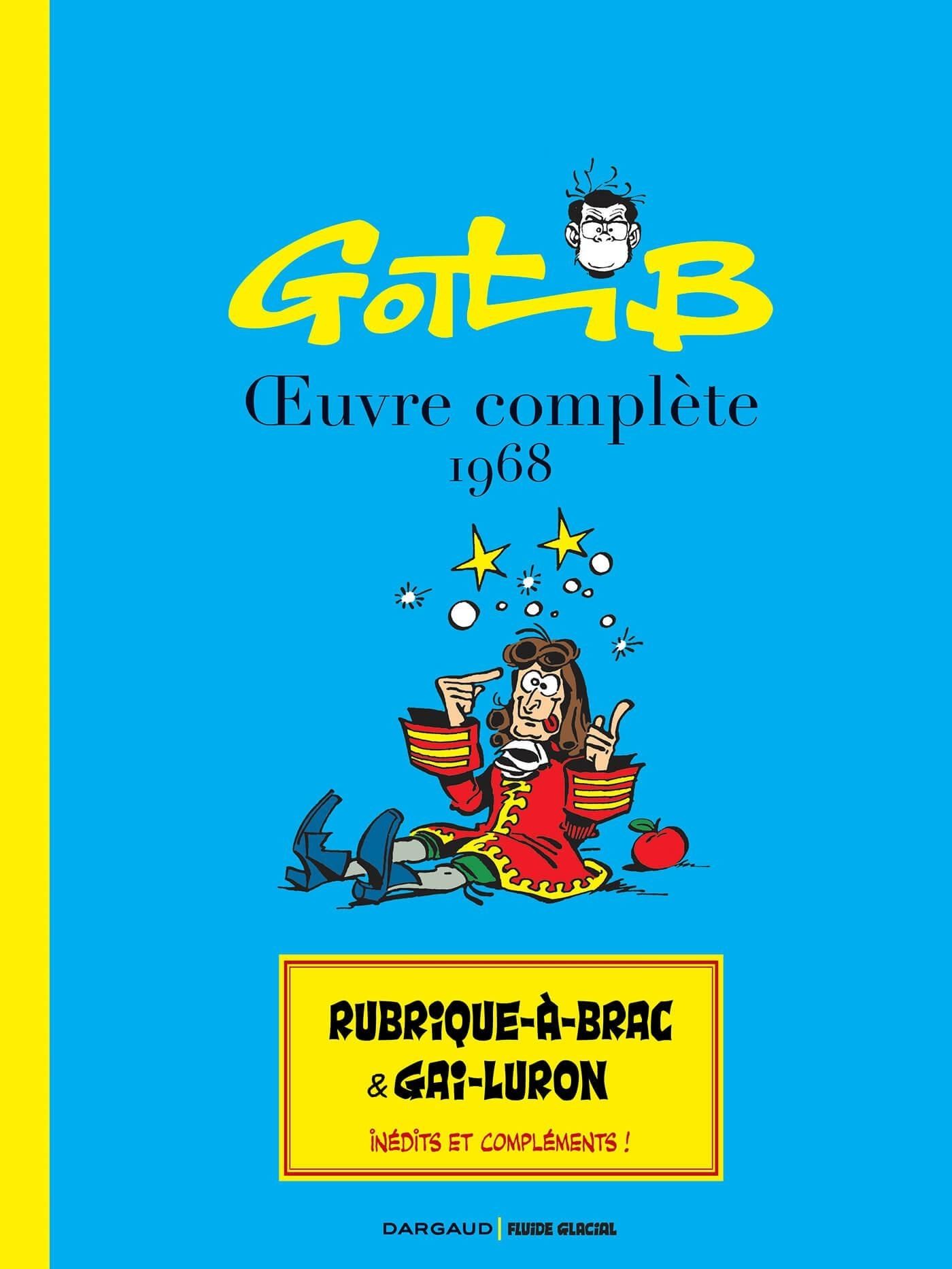 GOTLIB UVRE COMPLETE (INTEGRALE DARGAUD / FLUIDE GLACIAL) - GOTLIB OEUVRE COMPLETE 1968-1969 (INTE
