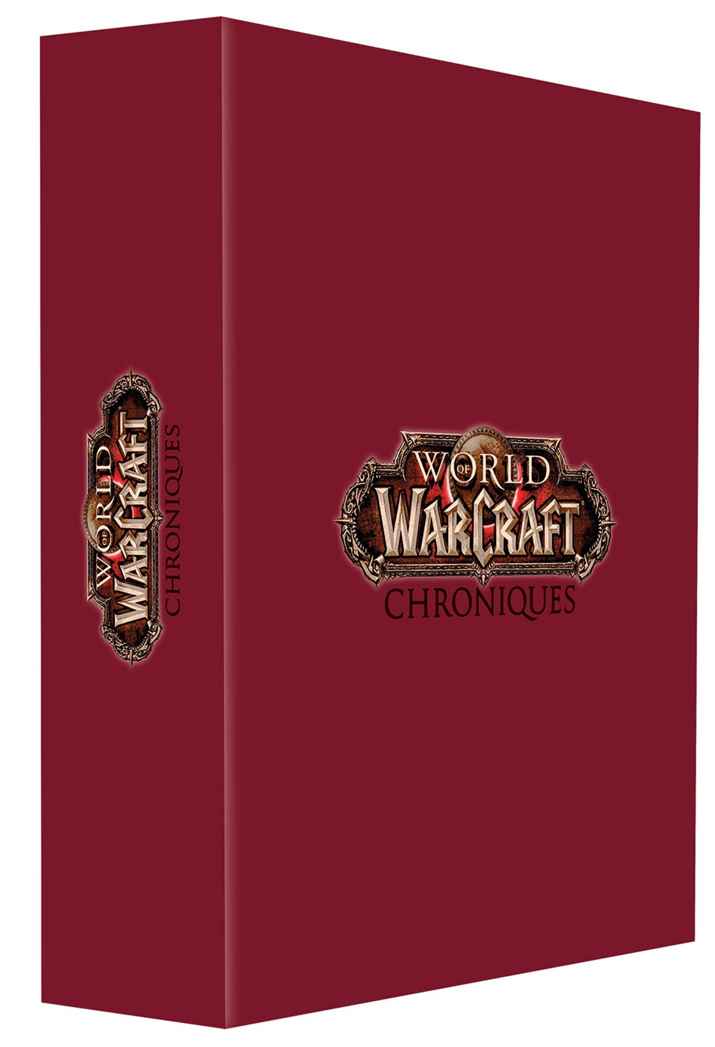COFFRET WORLD OF WARCRAFT 2025 : CHRONIQUES I, II, III & IV