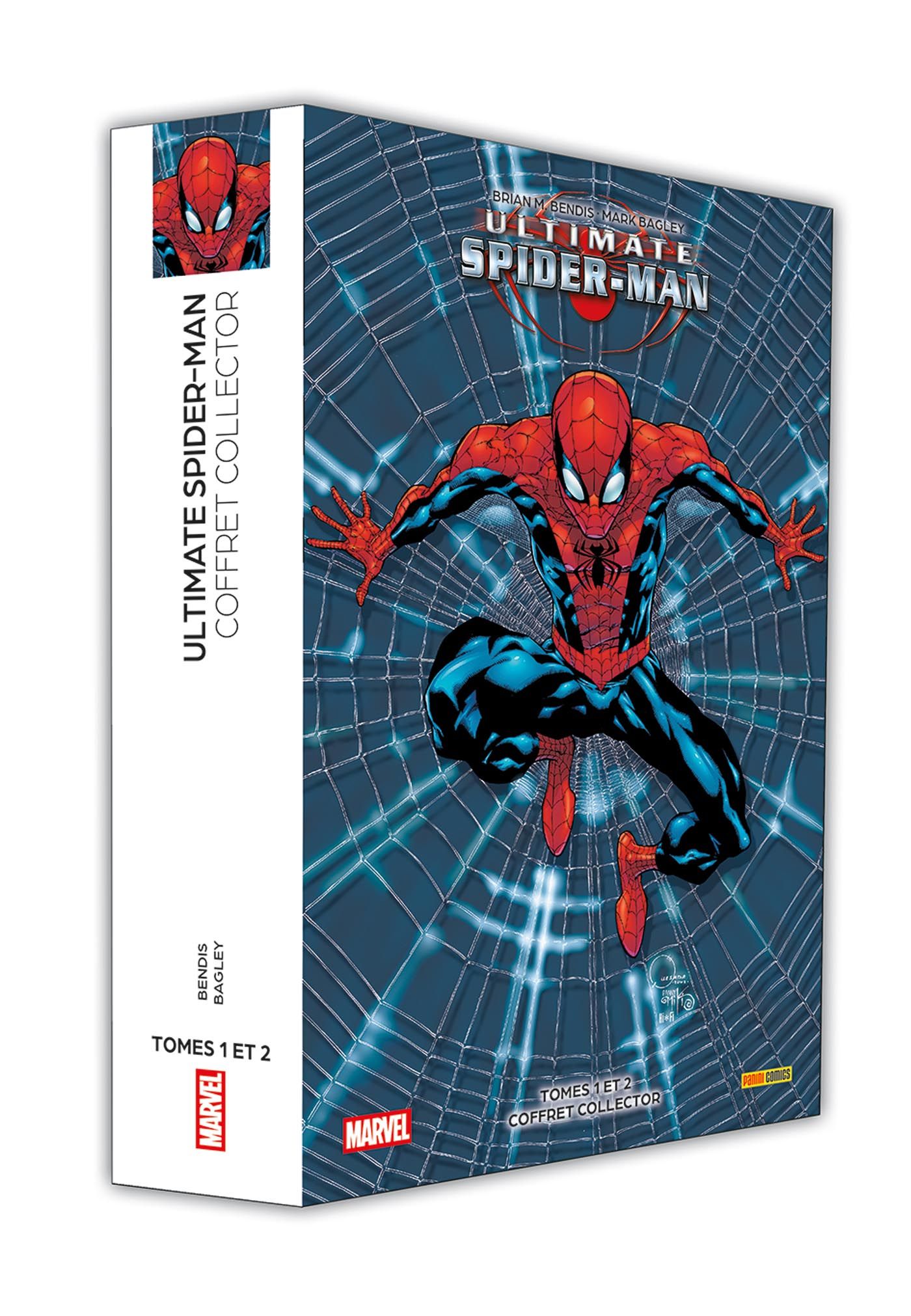 COFFRET ULTIMATE SPIDER-MAN T01 & T02