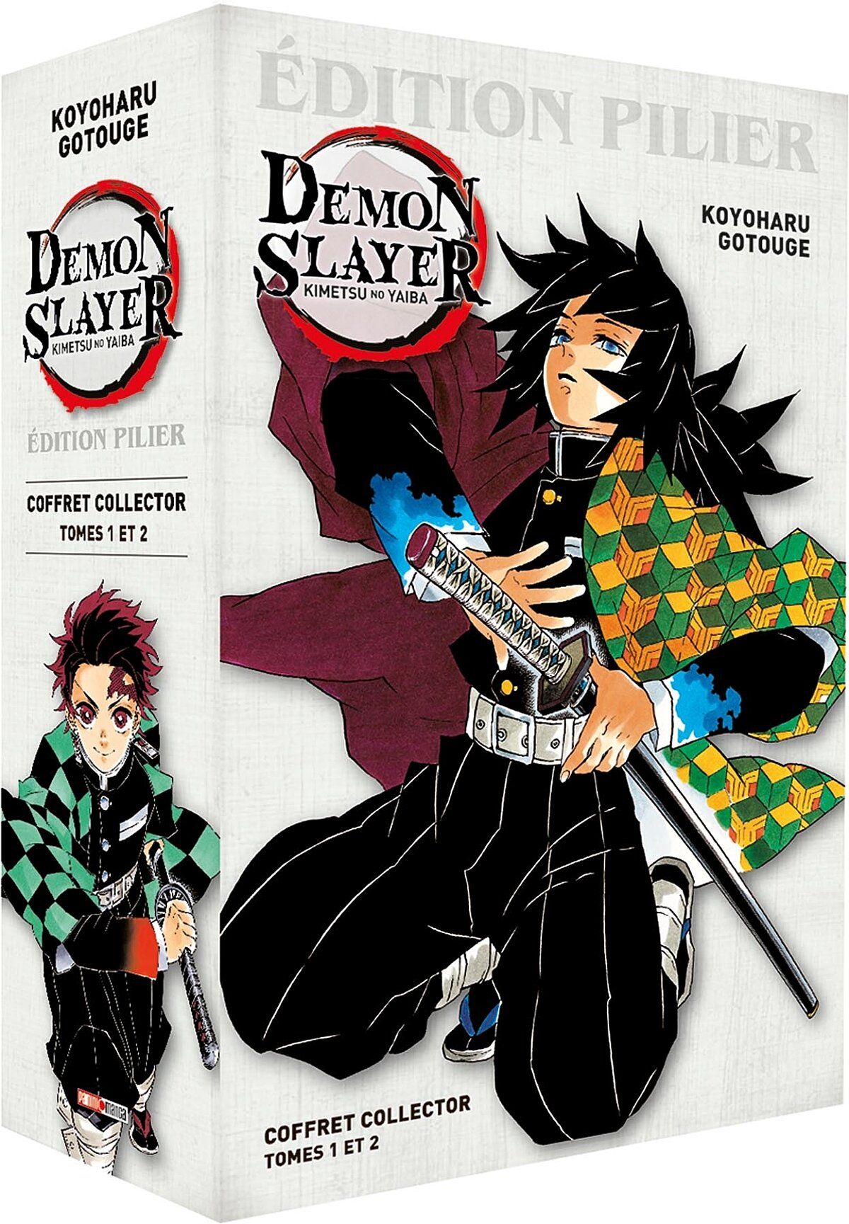DEMON SLAYER EDITION PILIER - COFFRET T01 & T02