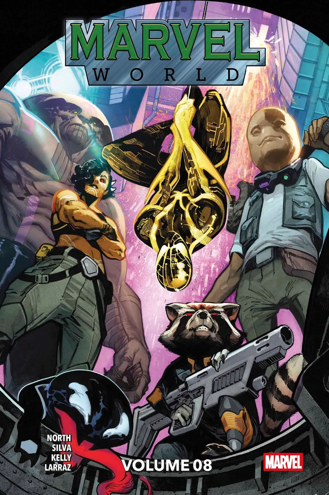 MARVEL WORLD N 08 - EDITION COLLECTOR - COMPTE FERME