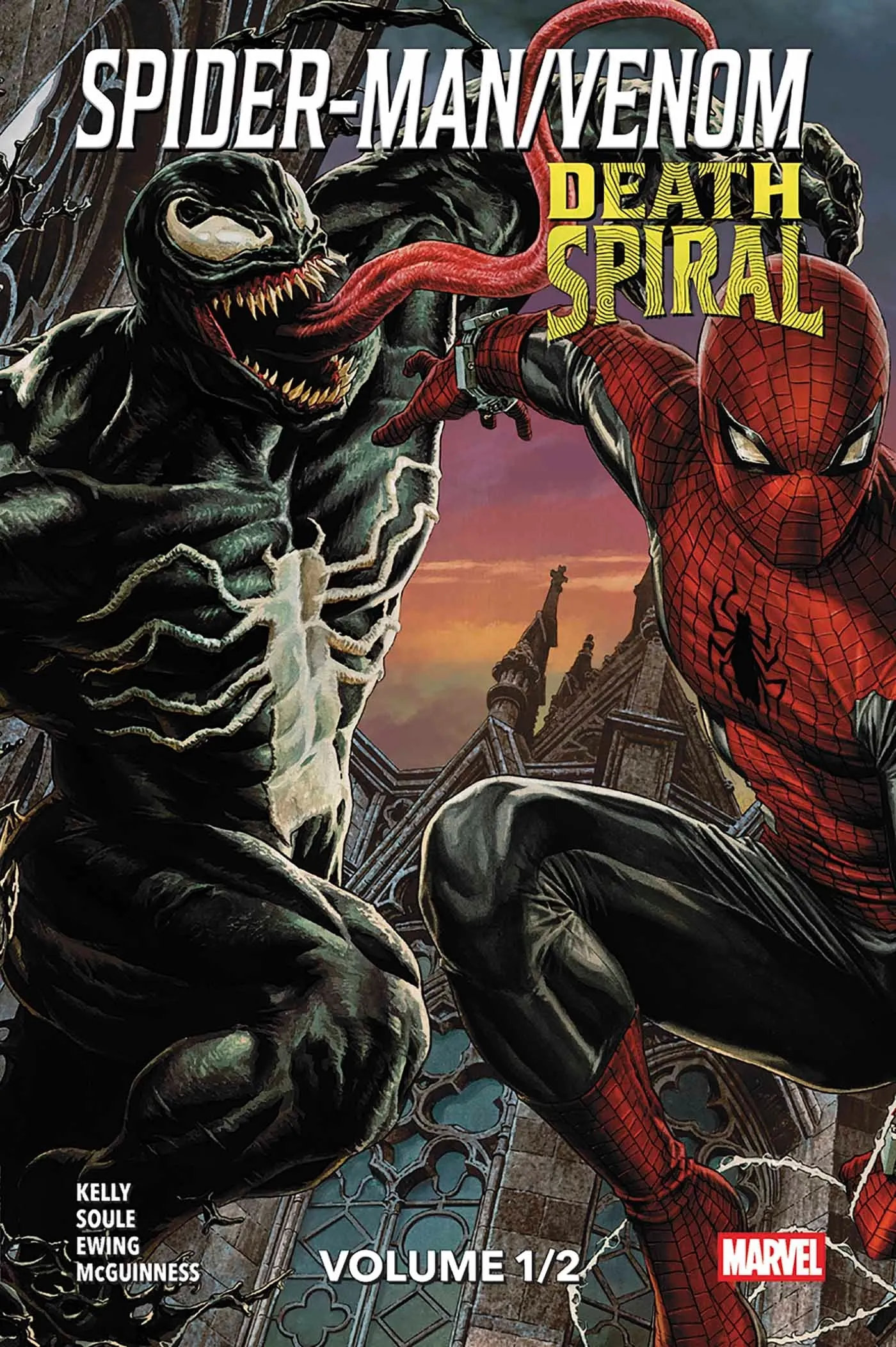 SPIDER-MAN / VENOM : DEATH SPIRAL N 01 - EDITION COLLECTOR - COMPTE FERME