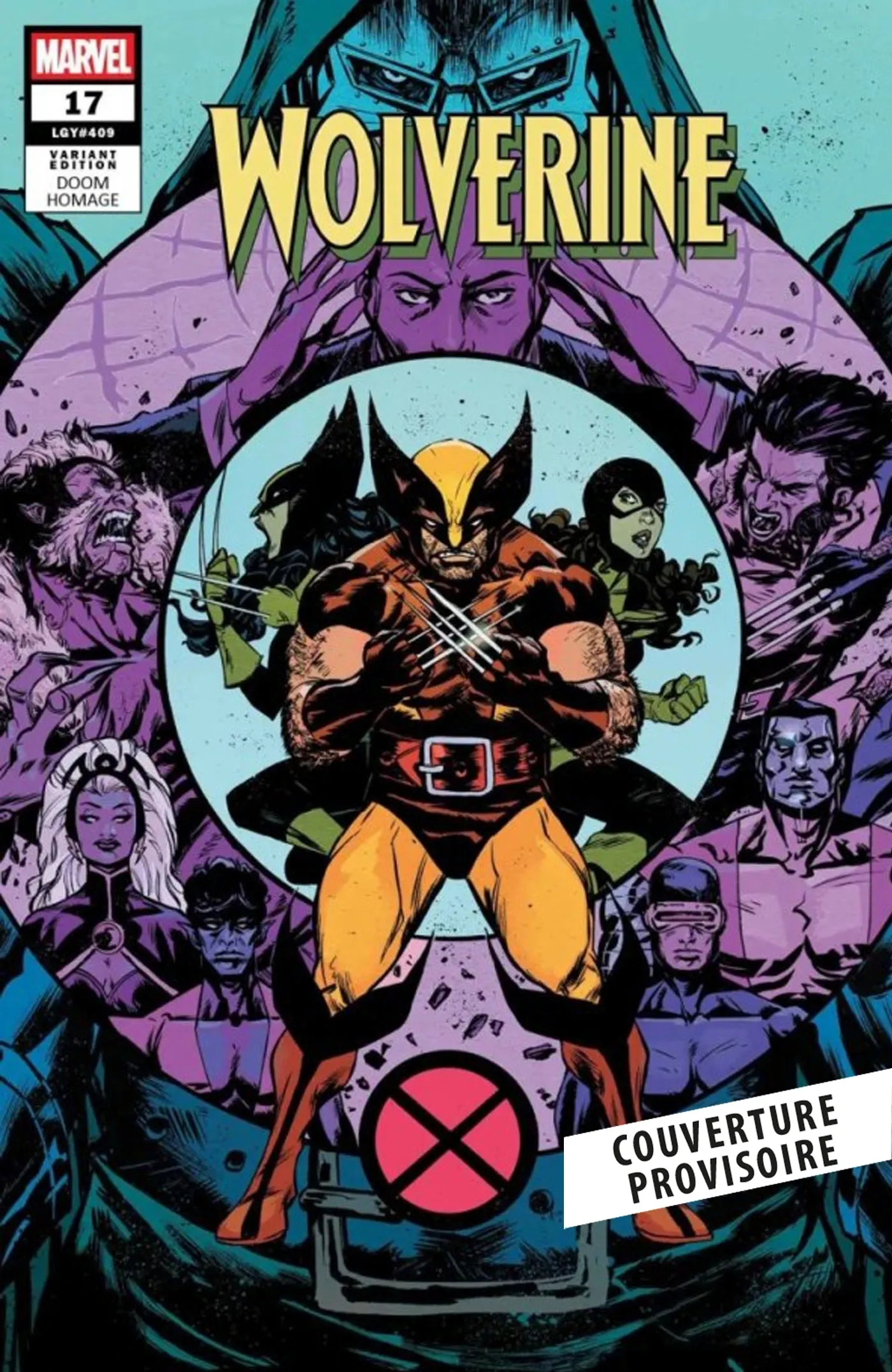 X-MEN - SHADOWS OF TOMORROW N 04 - EDITION COLLECTOR - COMPTE FERME