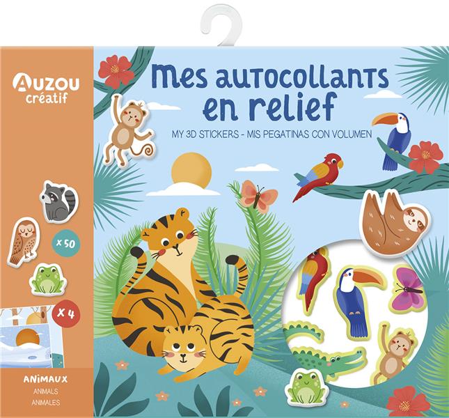MES AUTOCOLLANTS EN RELIEF