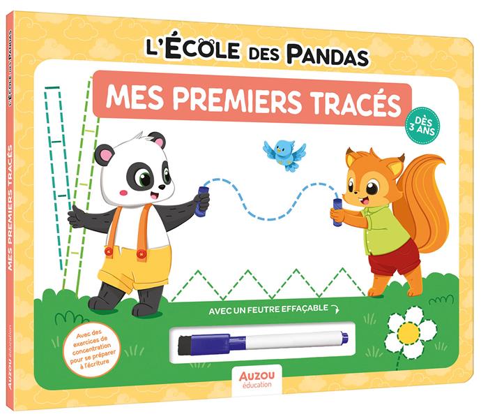 L'ECOLE DES PANDAS - MES PREMIERS TRACES