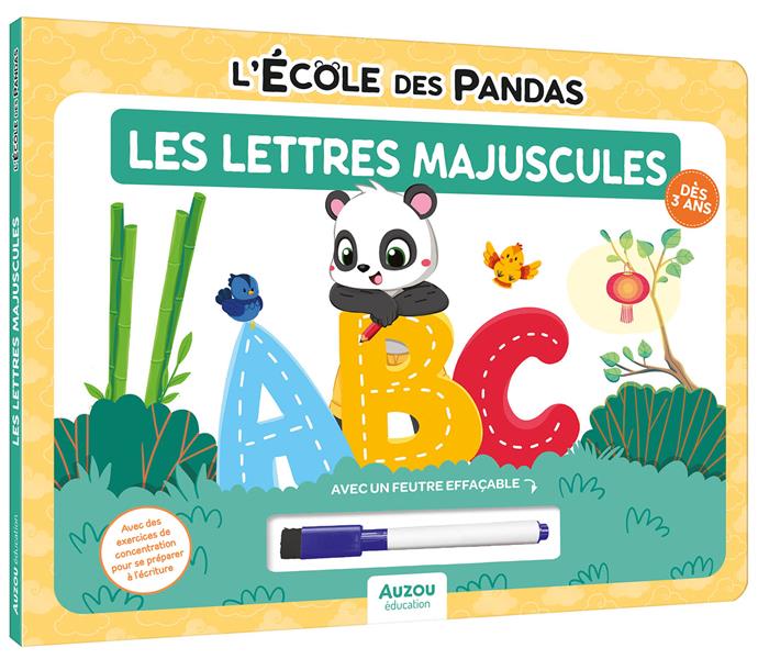 L'ECOLE DES PANDAS - LES LETTRES MAJUSCULES