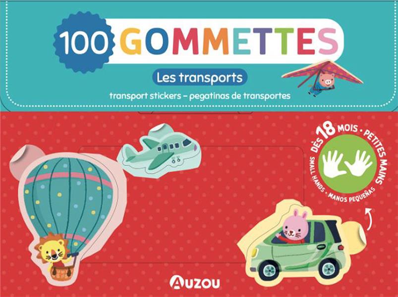MA POCHETTE DE 100 GOMMETTES - 100 GOMMETTES - TRANSPORTS
