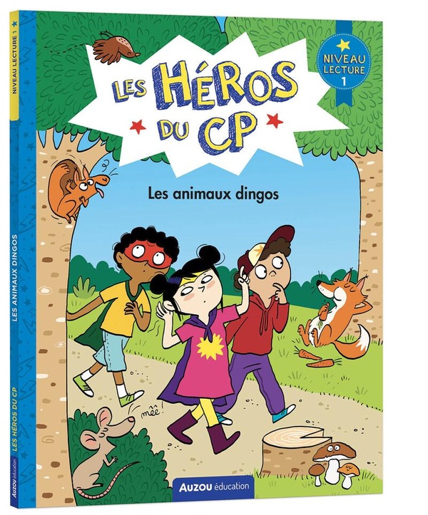 LES HEROS DU CP - NIVEAU 1 - LES ANIMAUX DINGOS