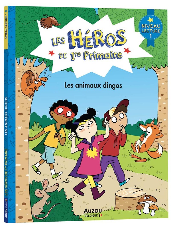 LES HEROS DE 1RE PRIMAIRE - NIVEAU 1 - LES ANIMAUX DINGOS