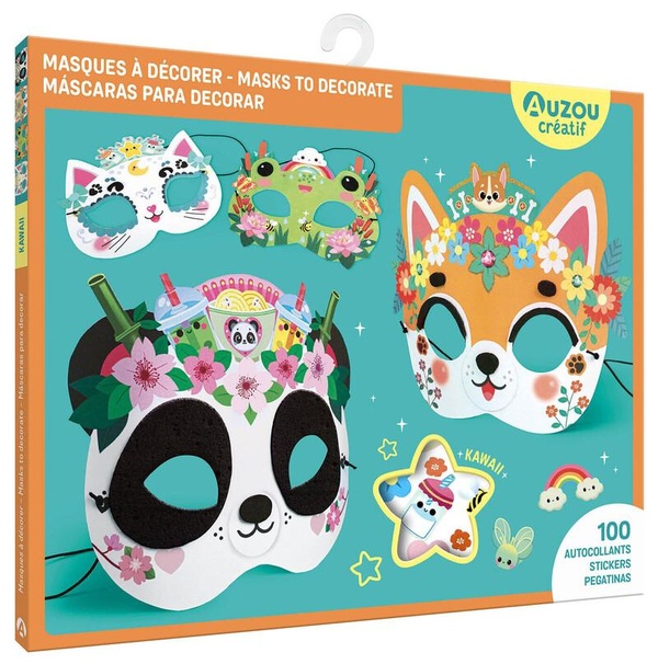 MASQUES A DECORER - KAWAII