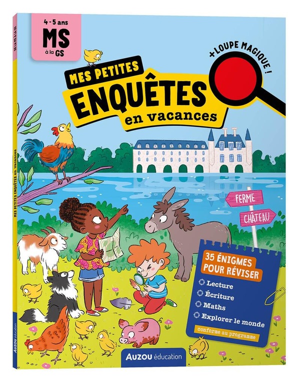MES PETITES ENQUETES EN VACANCES - DE LA MS A LA GS - CAHIER DE VACANCES 2026