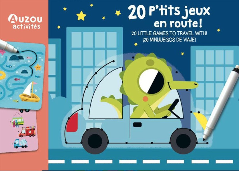 MA POCHETTE DE JEUX - 20 P'TITS JEUX - EN ROUTE !