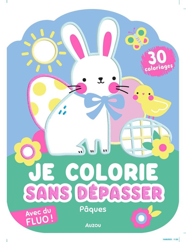 JE COLORIE SANS DEPASSER - PAQUES