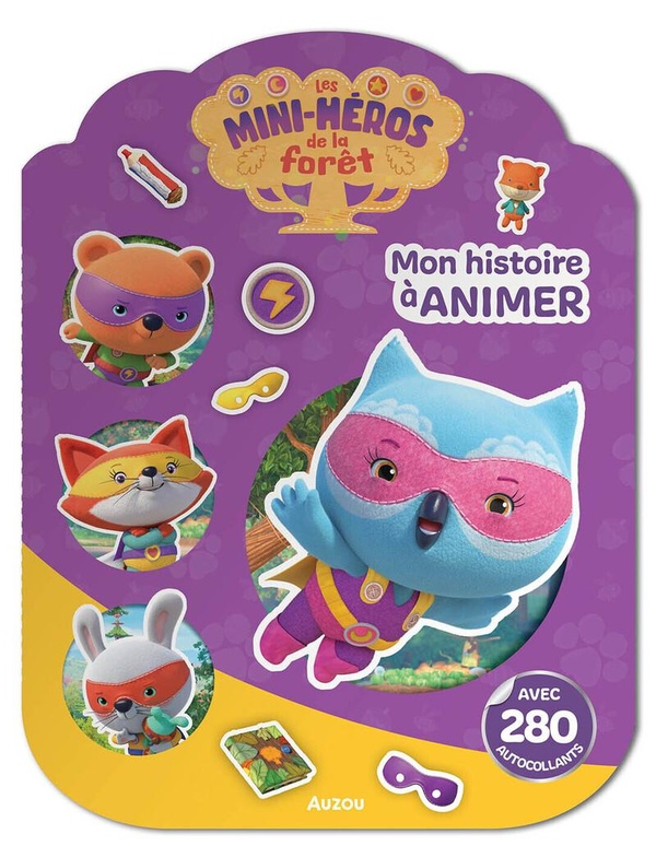 MON HISTOIRE A ANIMER AVEC 280 AUTOCOLLANTS