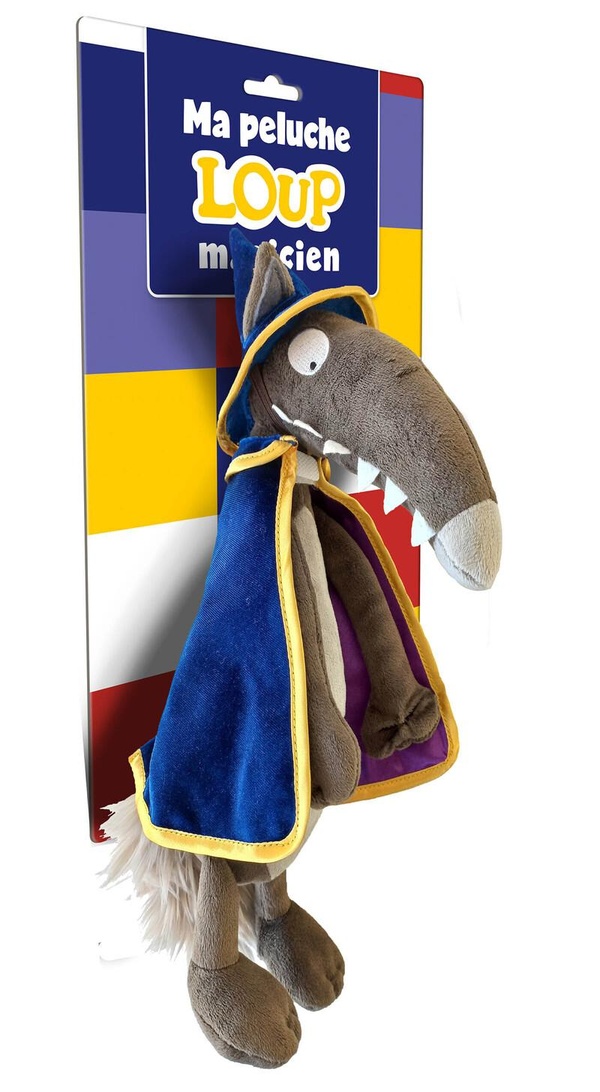 MA PELUCHE DE LOUP MAGICIEN - JOUET