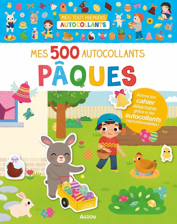 MES 500 AUTOCOLLANTS PAQUES