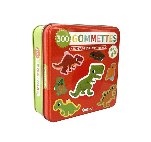 300 GOMMETTES DINOSAURES