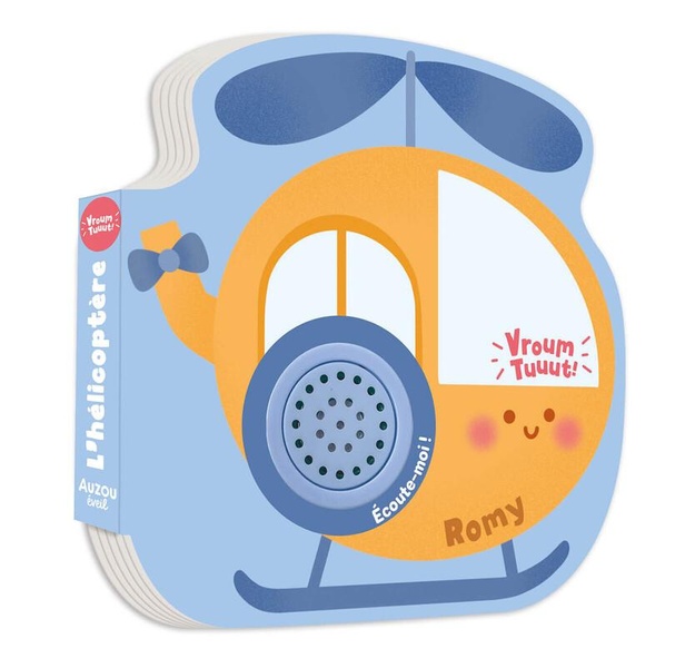PETITS VEHICULES SONORES - ROMY L'HELICOPTERE