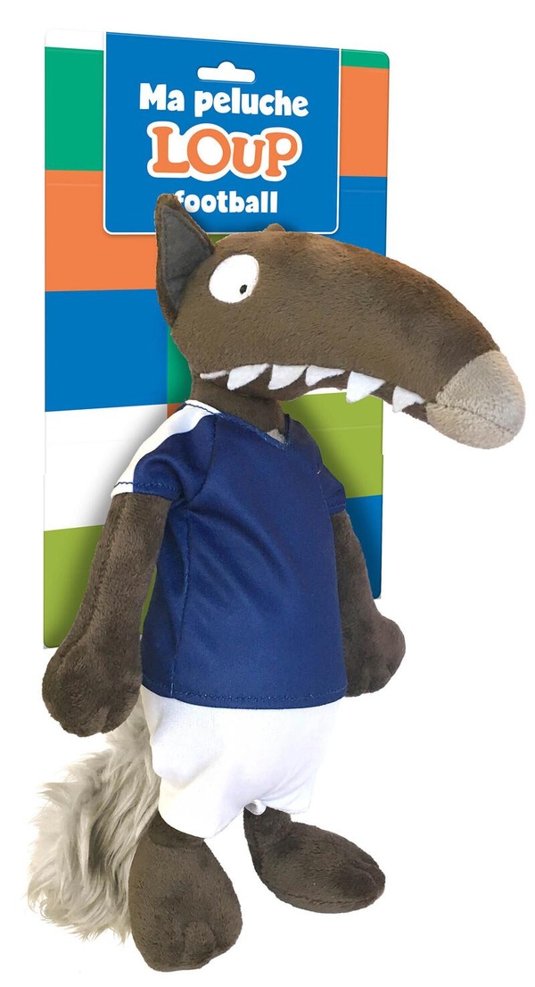 PELUCHE LOUP FOOT - JOUET