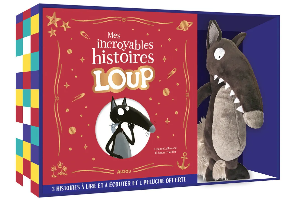 COFFRET - MES INCROYABLES HISTOIRES DE LOUP