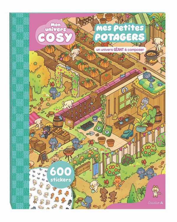 MON UNIVERS COSY - MES PETITS POTAGERS - UN UNIVERS GEANT A COMPOSER !