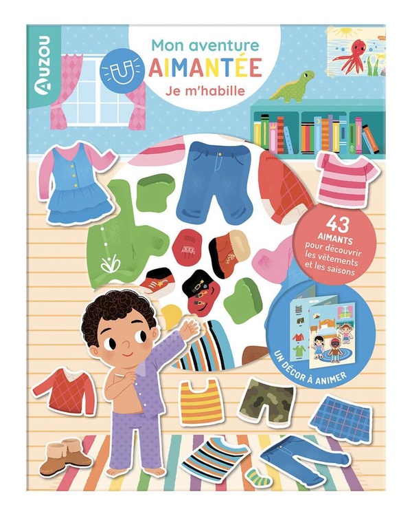 MON AVENTURE AIMANTEE - JE M'HABILLE