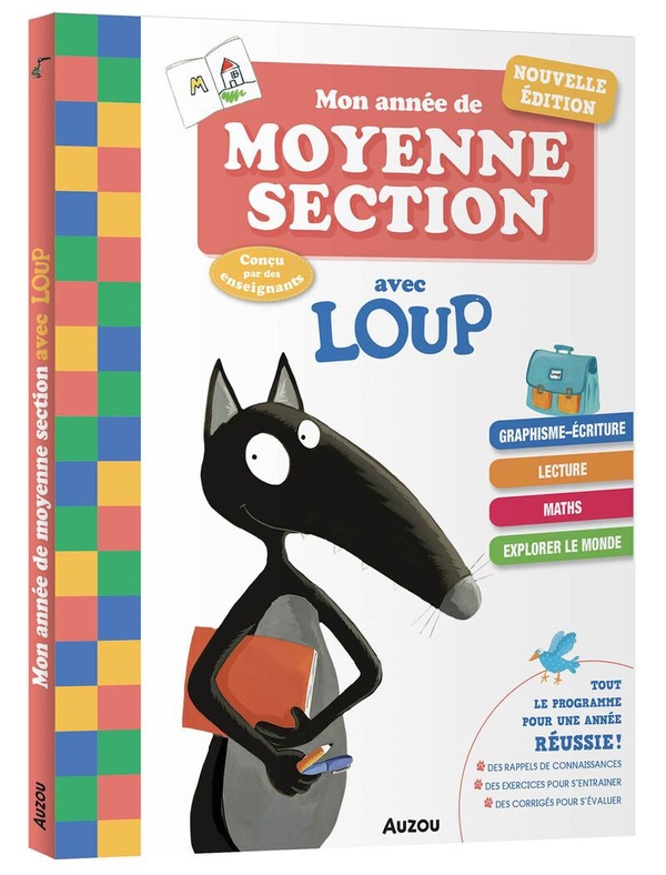 MON ANNEE DE MOYENNE SECTION AVEC LOUP