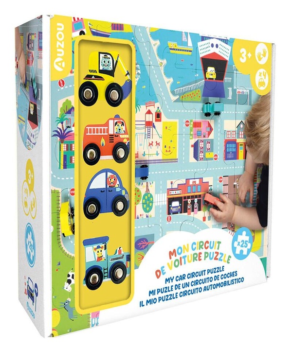 MON CIRCUIT DE VOITURE PUZZLE - JOUET
