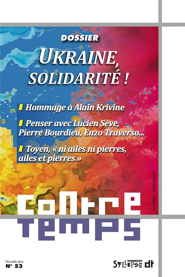CONTRETEMPS N 53 - UKRAINE, SOLIDARITE!