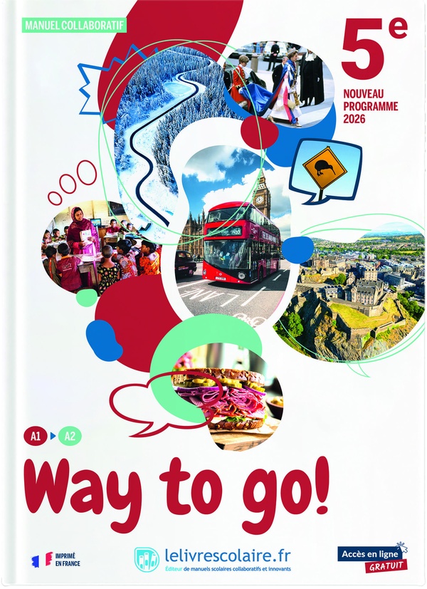 ANGLAIS 5E 2026 - MANUEL - WAY TO GO !