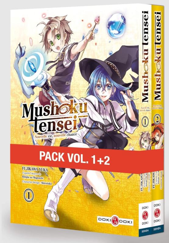 MUSHOKU TENSEI - PACK PROMO VOL. 01 ET 02 - EDITION LIMITEE