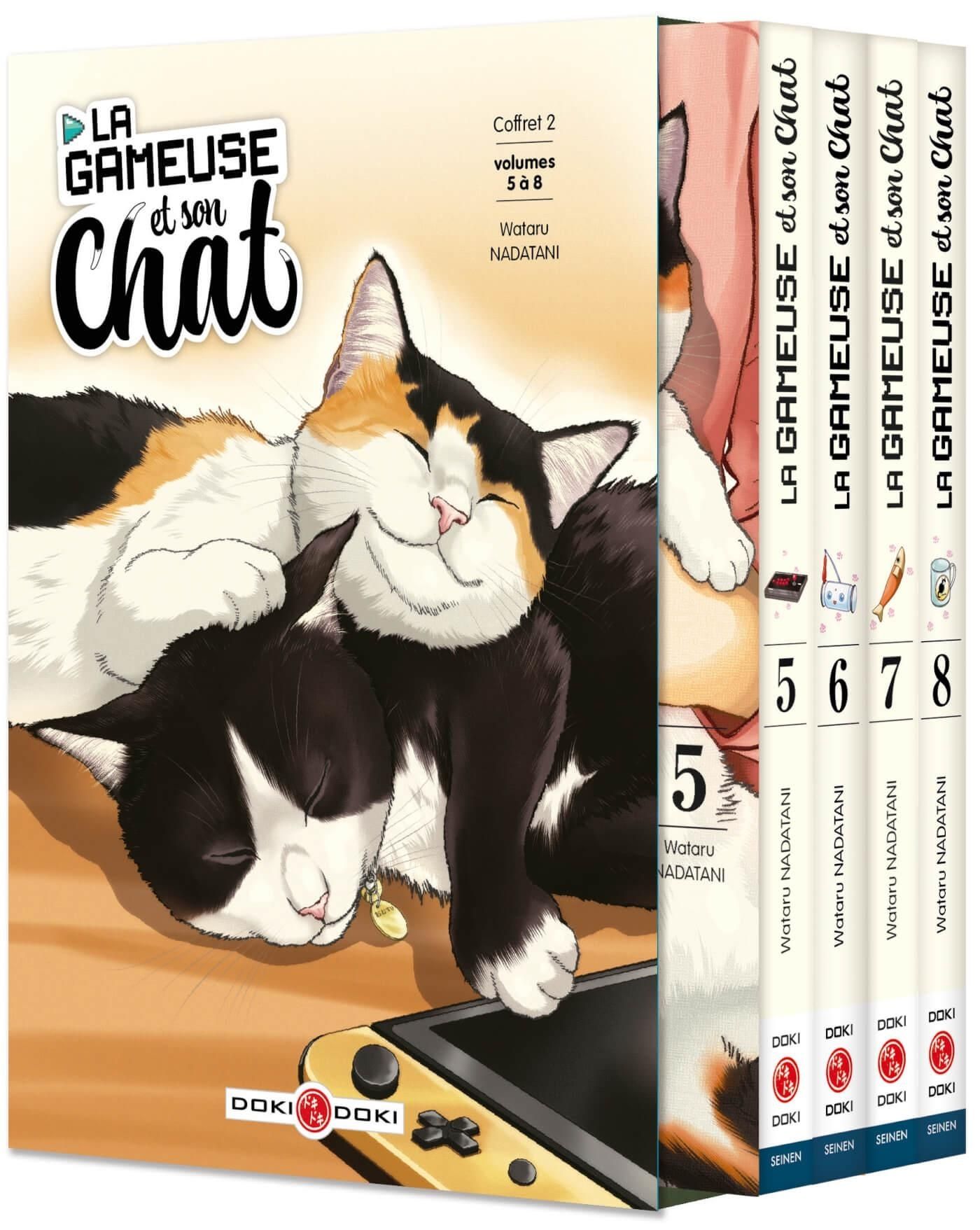 LA GAMEUSE ET SON CHAT - COFFRET VOL. 05 A 08