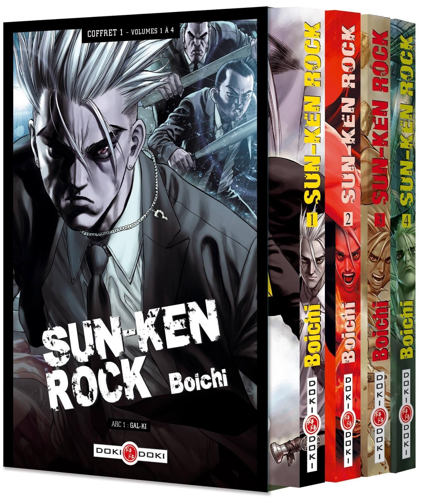 SUN-KEN ROCK - T01 - SUN-KEN ROCK - COFFRET VOL. 01 A VOL. 04