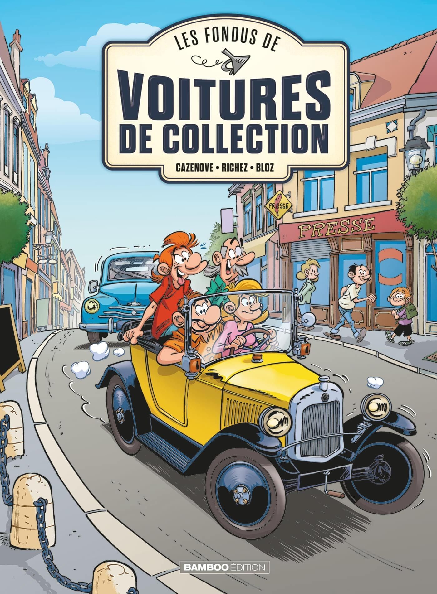 LES FONDUS DE VOITURES DE COLLECTION - T01 - LES FONDUS DE VOITURES DE COLLECTION - INTEGRALE