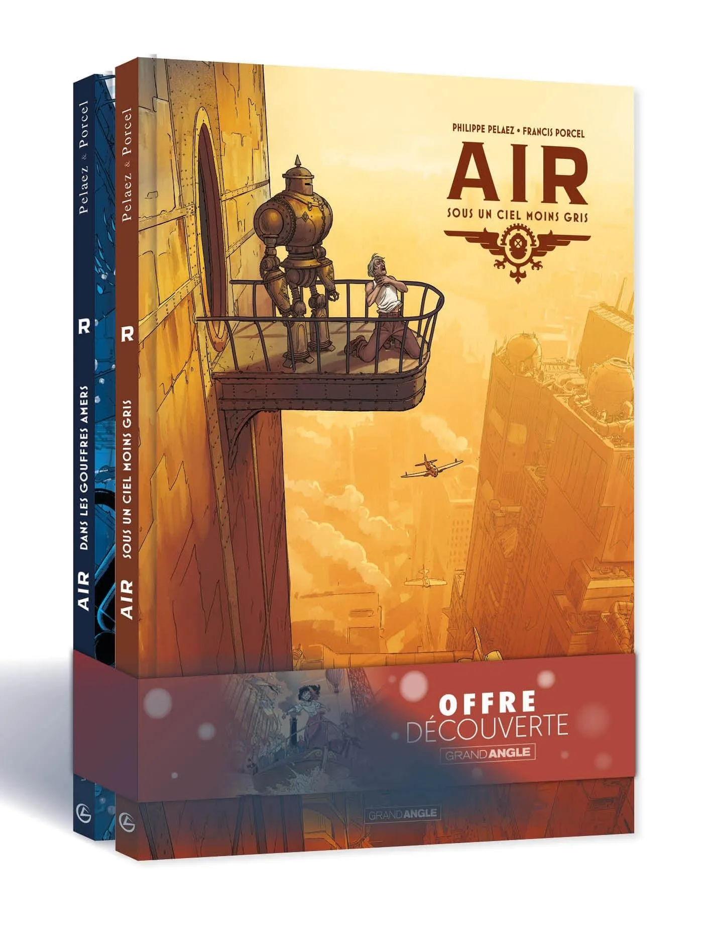 AIR - T01 - AIR - PACK PROMO VOL. 01 + VOL. 02 - SOUS UN CIEL MOINS GRIS