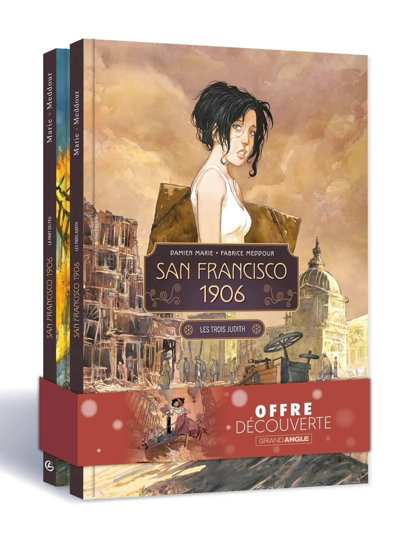 SAN FRANCISCO 1906 - T01 - SAN FRANCISCO 1906 - PACK PROMO VOL. 01 + VOL. 02