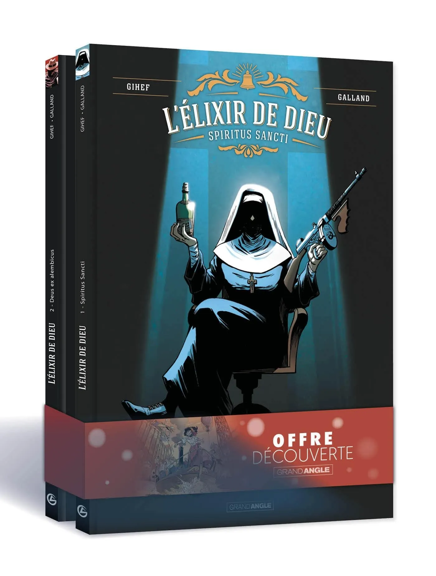 L' ELIXIR DE DIEU - T01 - L'ELIXIR DE DIEU - PACK PROMO VOL. 01 + VOL. 02