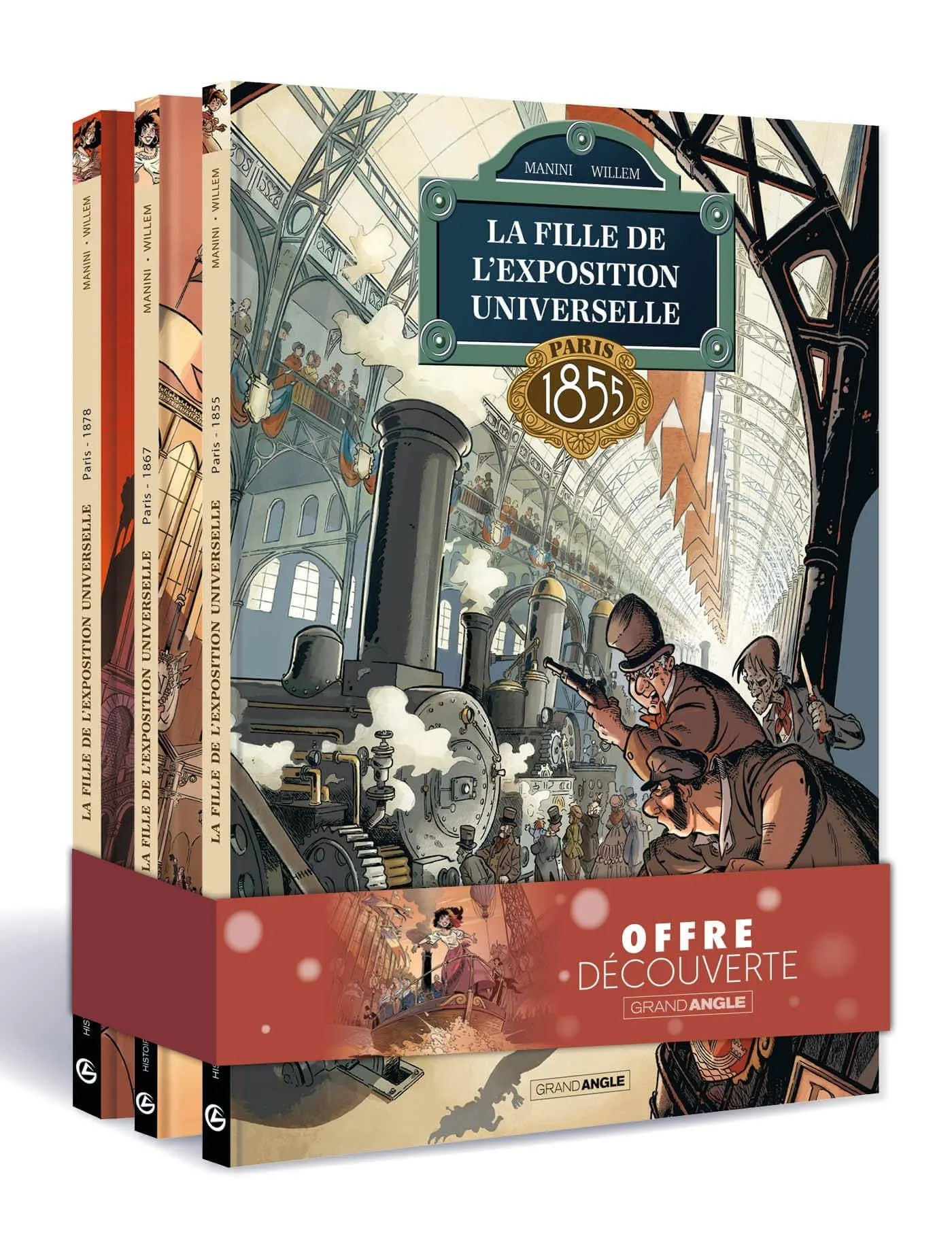 LA FILLE DE L'EXPOSITION UNIVERSELLE - T01 - LA FILLE DE L'EXPOSITION UNIVERSELLE - PACK PROMO VOL.