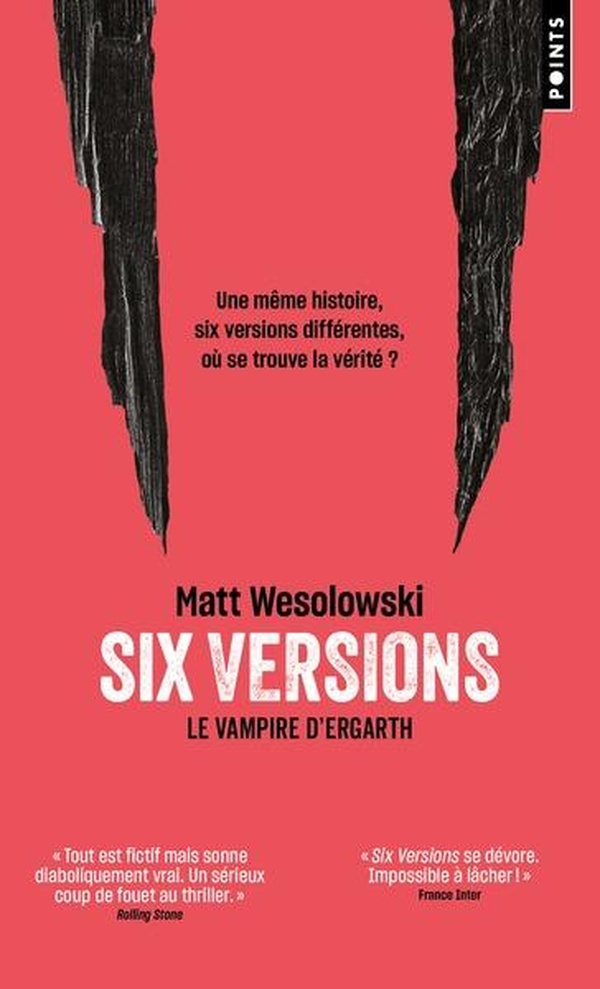 SIX VERSIONS - TOME 4 - LE VAMPIRE D'ERGARTH