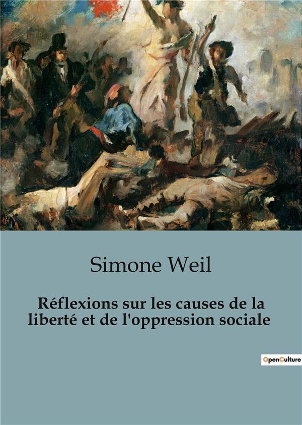 REFLEXIONS SUR CAUSES DE LIBERTE ET DE O