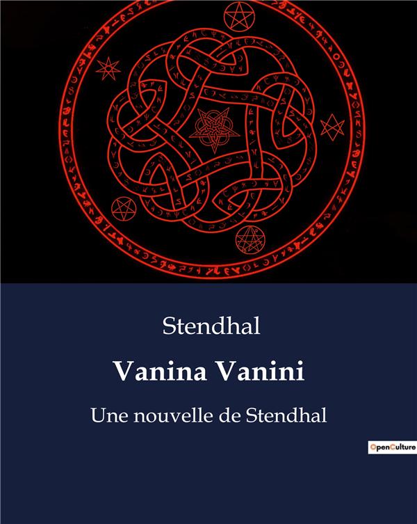VANINA VANINI - UNE NOUVELLE DE STENDHAL